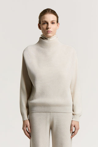 Maglia in lana, cashmere e lurex