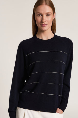 Maglia in lana, seta e cashmere