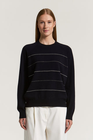 Maglia in lana, seta e cashmere