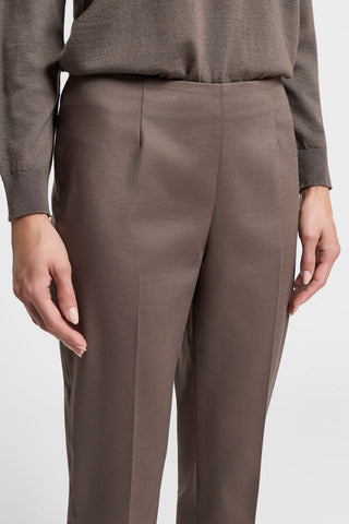 Viscose cotton cigarette trousers