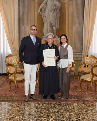 Maria Peserico is awarded the Order of Merit of the Italian Republic