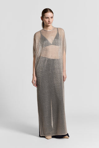 Long viscose dress
