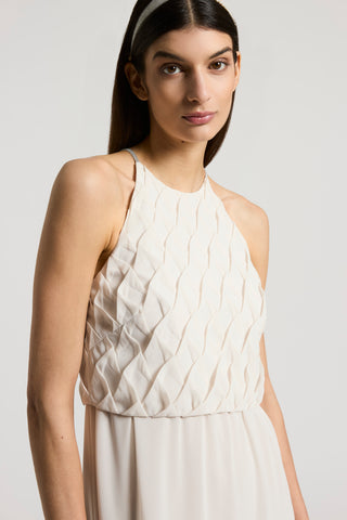 Light crepe dress