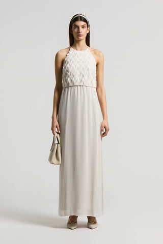 Light crepe dress