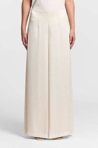 Satin crepon trousers