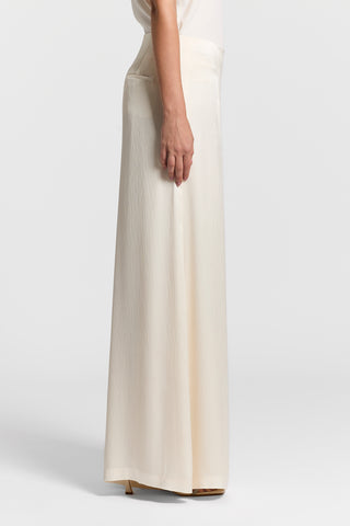 Satin crepon trousers