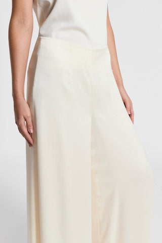 Satin crepon trousers