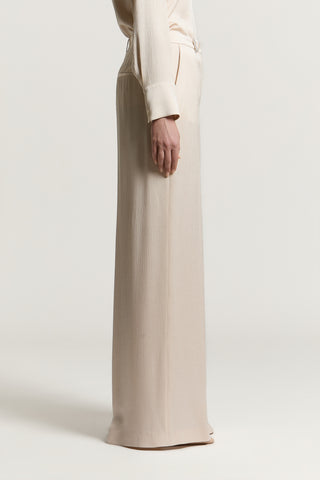 Pantalone palazzo in raso 3 / 3