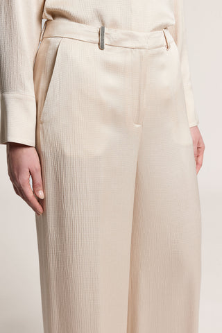 Pantalone palazzo in raso 4 / 5