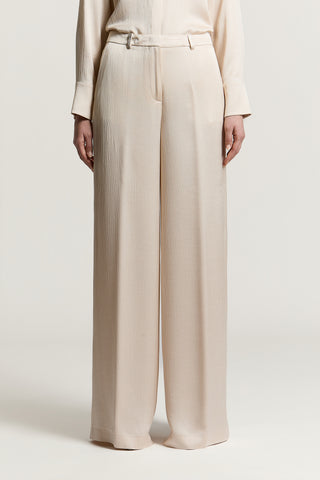 Pantalone palazzo in raso 1 / 3