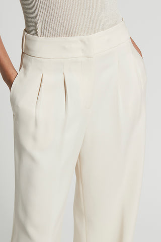 Viscose cady palazzo trousers