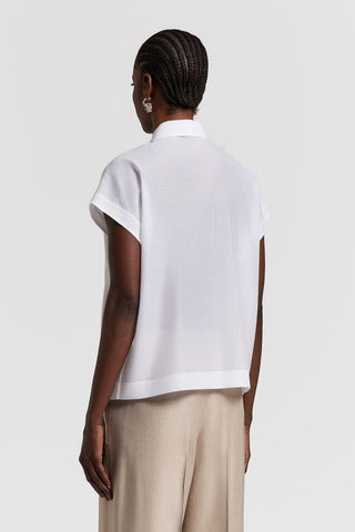 Cotton and silk shirt