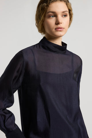 Organdy chiffon shirt