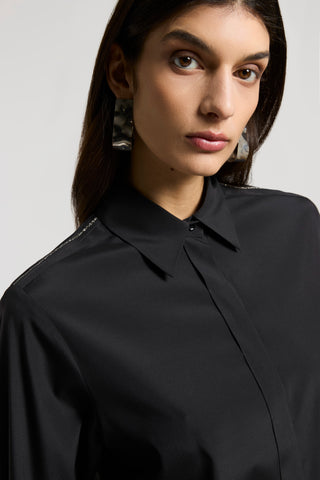 Silk crepe de chine shirt