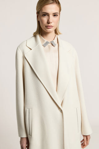Cappotto in panno double di lana e cashmere 4 / 7