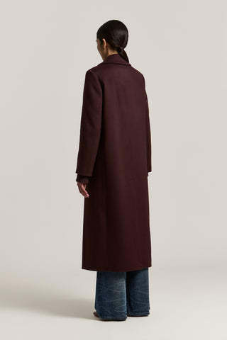 Cappotto doppiopetto in panno lana e cashmere 5 / 5
