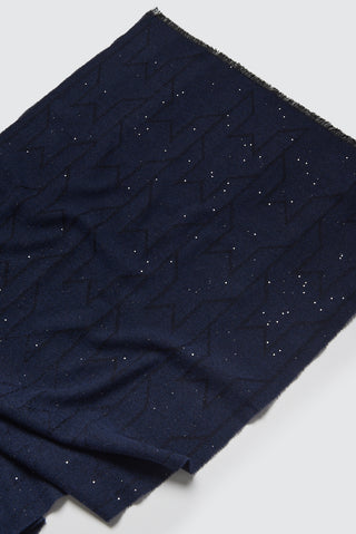 Jacquard stole