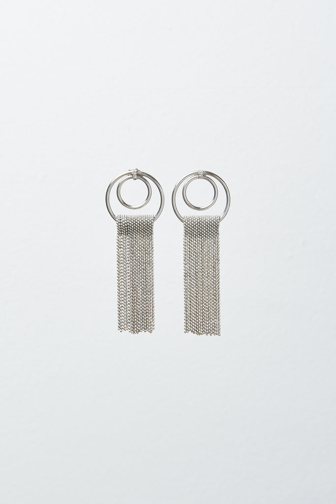 Double ring earrings  