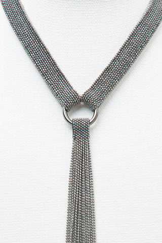 Punto Luce sliding knot necklace