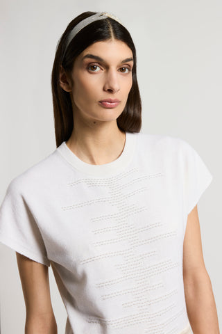 Cashmere, silk, wool and satin dress