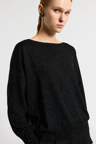 Maglia in filato di lana e viscosa
