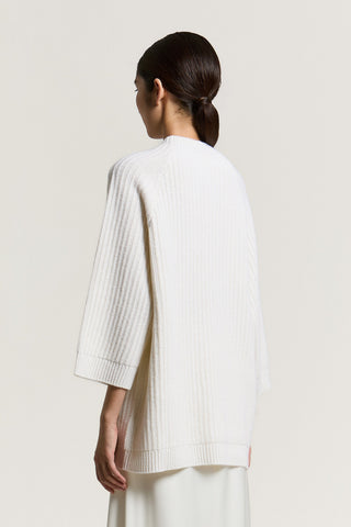 Maglia in lana, seta e cashmere