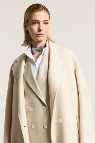 Cappotto in panno double di lana e cashmere 5 / 7
