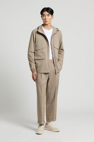 Giubbino in popeline di misto cotone