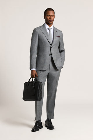 Pantalone in flanella di pura lana