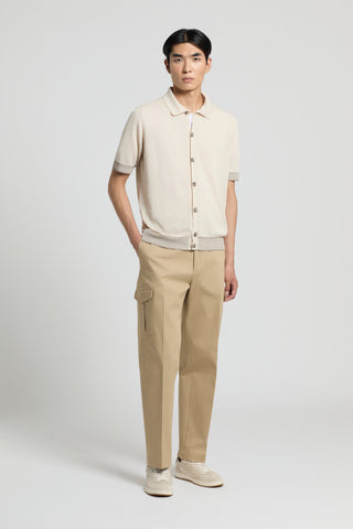 Camicia in lino e cotone