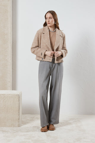 Wool, silk and cashmere sweater  