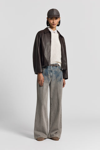 Silk and cotton organza shirt