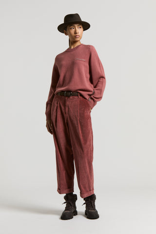 500-line corduroy trousers