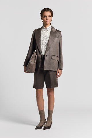 Silk and cotton organza shirt