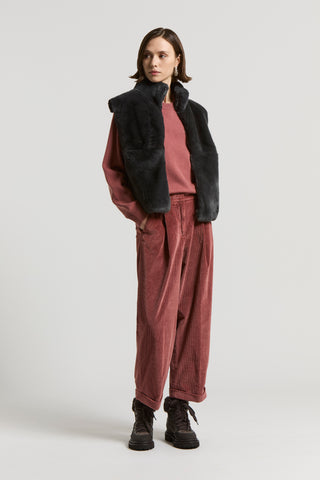 500-line corduroy trousers