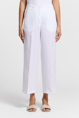 Pantalone in tela di lino