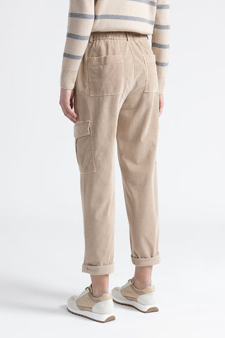 Needlecord cargo trousers  