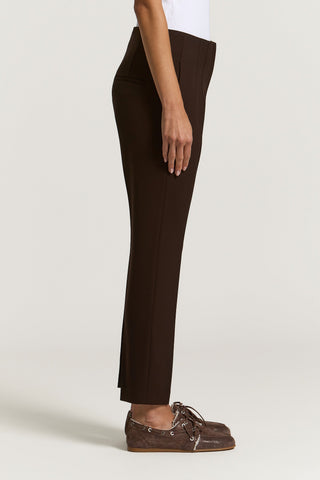 Pantalone in tela tecnica double compatta