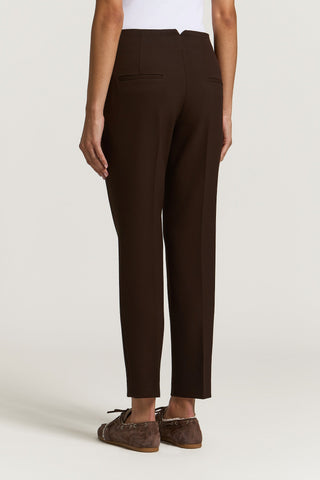 Pantalone in tela tecnica double compatta