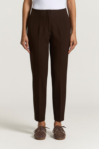 Pantalone in tela tecnica double compatta
