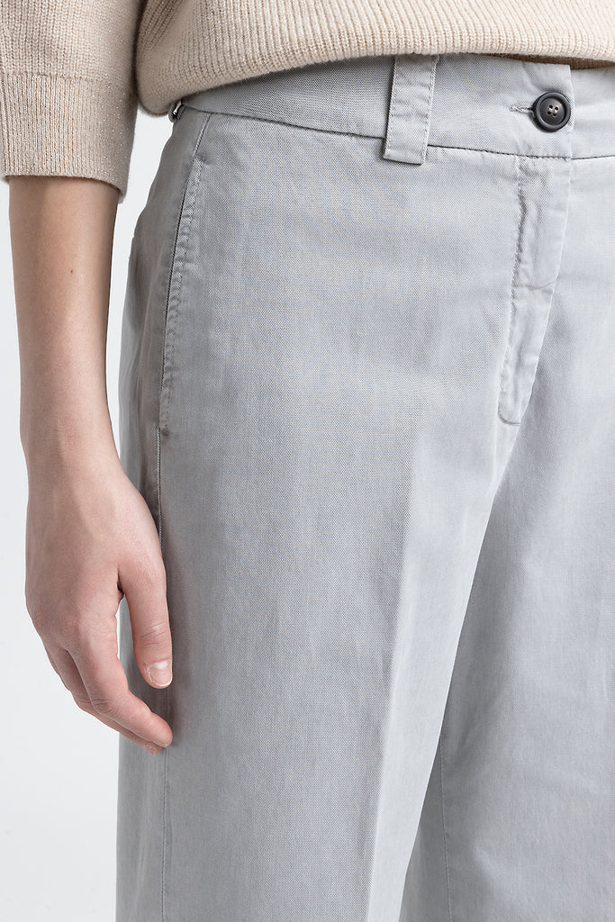 Gabardine palazzo trousers  