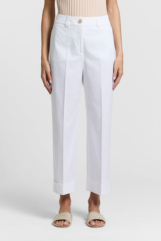 Pantalone in cotone stretch