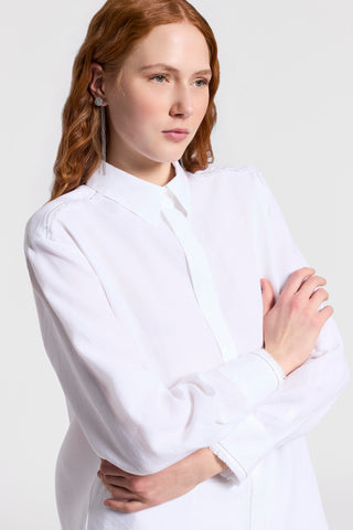 Linen canvas shirt