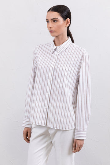 Striped cotton shirt  