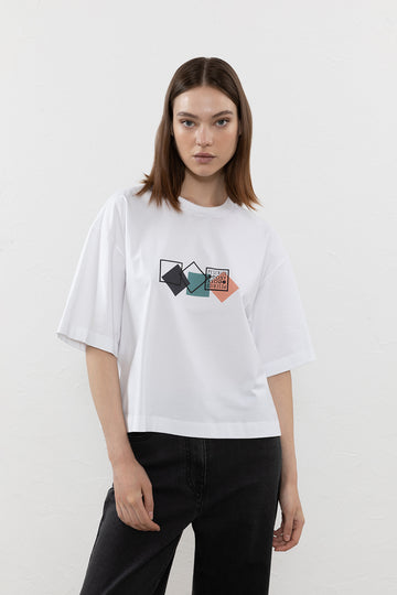 T-shirt in cotton jersey  