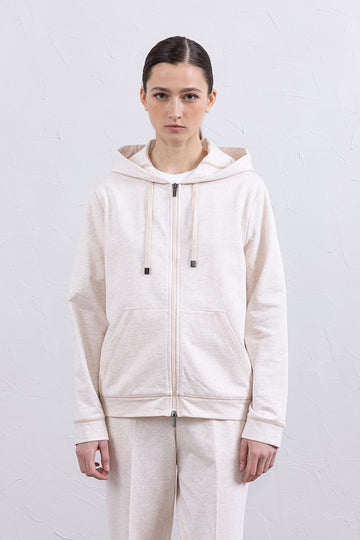 Warm stretch cotton sweatshirt  