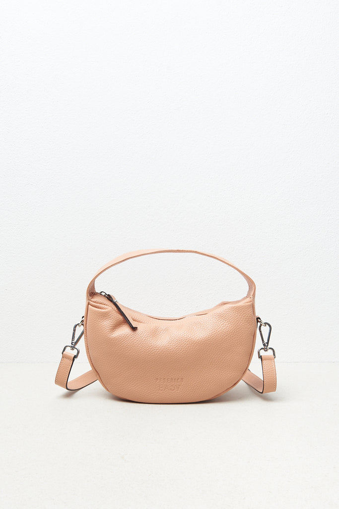 Moon bag in real leather  