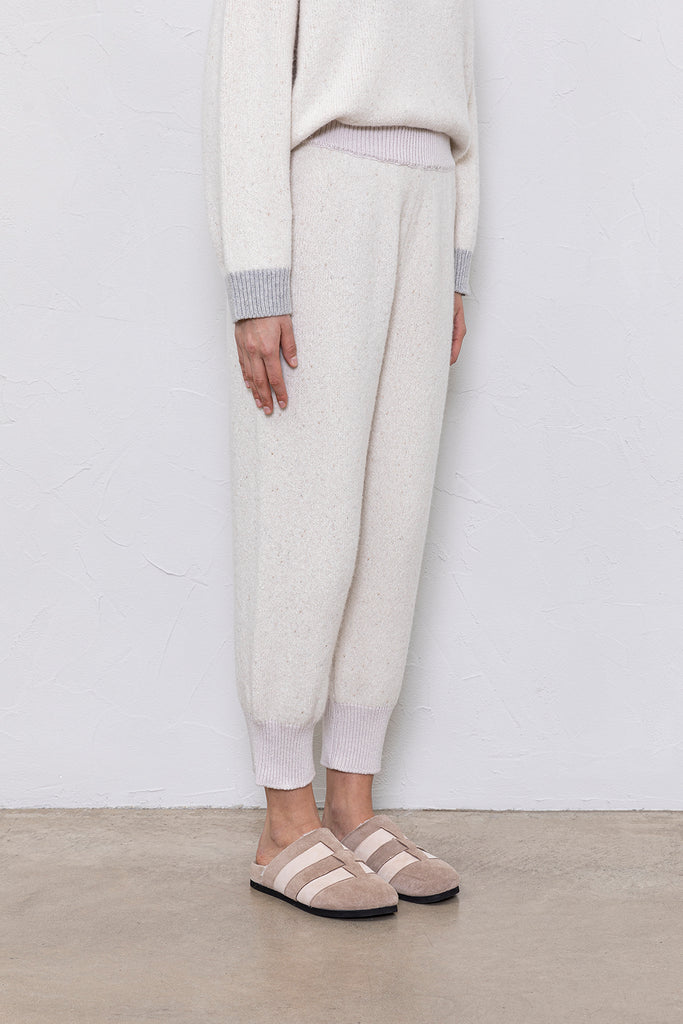 Merino wool yarn trousers  