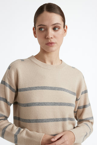 Wool and cashmere sweater  