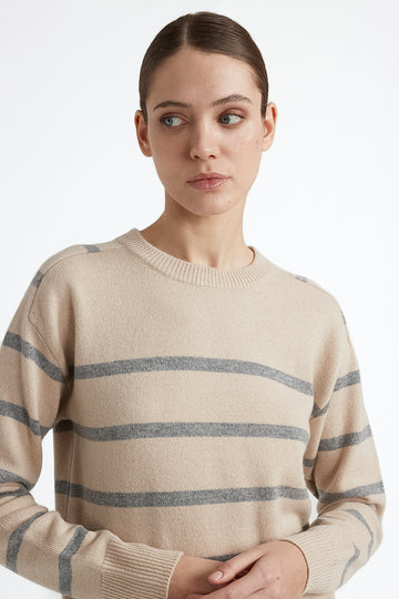 Wool and cashmere sweater  